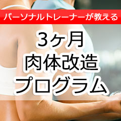 筋トレメニュー パーソナルトレーナーが教える3ヶ月肉体改造プログラム 動画で方法を学ぼう筋トレtv